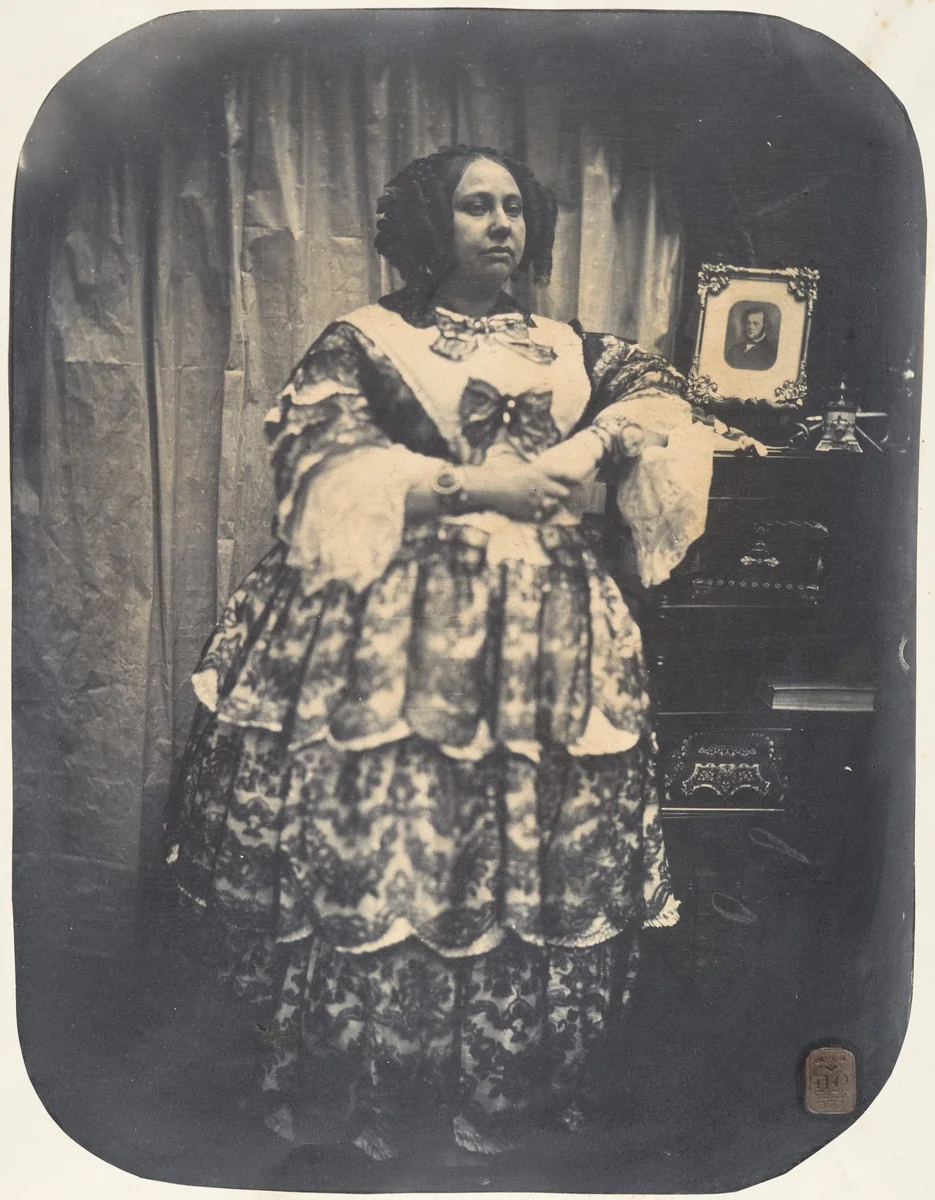 Madame Gihoul by Louis Pierre Théophile Dubois de Nehaut, photograph, 1854-1856