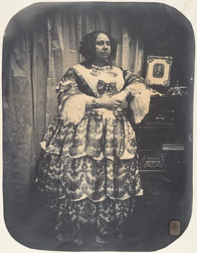 Madame Gihoul by Louis Pierre Théophile Dubois de Nehaut, photograph, 1854-1856