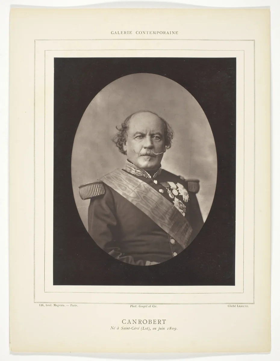 Canrobert by Lejeune, photograph, 1871-1879