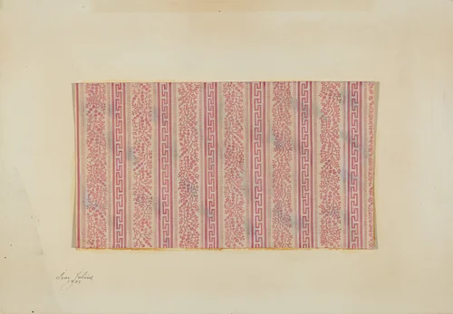Girl's Wrapper - Textile Pattern by Ivar Julius, index of american design, 1937