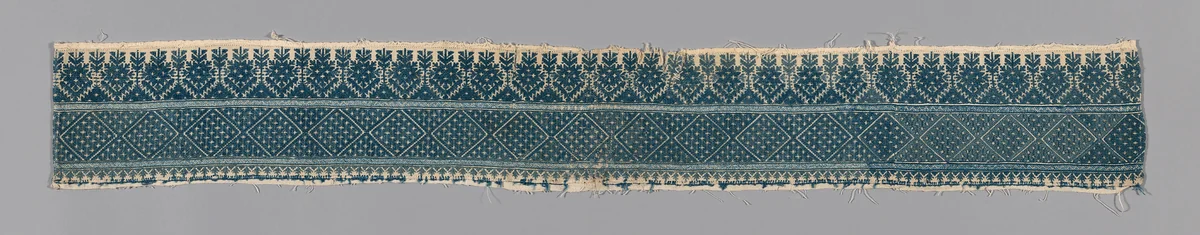 Border by Russia, textile, 1801-1900