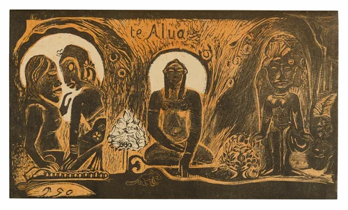 Te atua (The God), from the Noa Noa Suite by Paul Gauguin
Louis Roy, print, 1894
