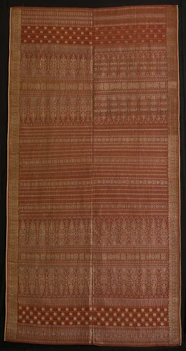 Ceremonial Shoulder Cloth (Kain songket lepus) by Malay Indonesia, textile