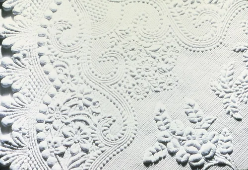 Bedcover by France, textile, 1825-1875