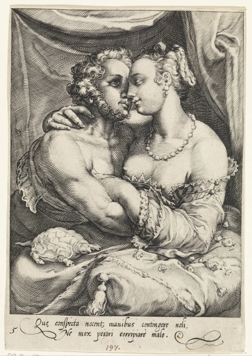 Het Gevoel by anonymous, print, 1575-1657