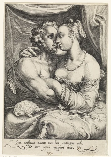 Het Gevoel by anonymous, print, 1575-1657