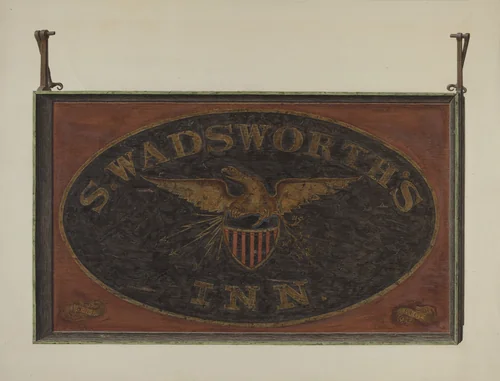 Tavern Sign by John Matulis, index of american design, 1940