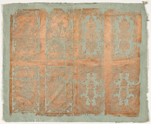 Endpaper by Giovanni Battista Remondini; Giovanni Antonio Remondini, print, 1760
