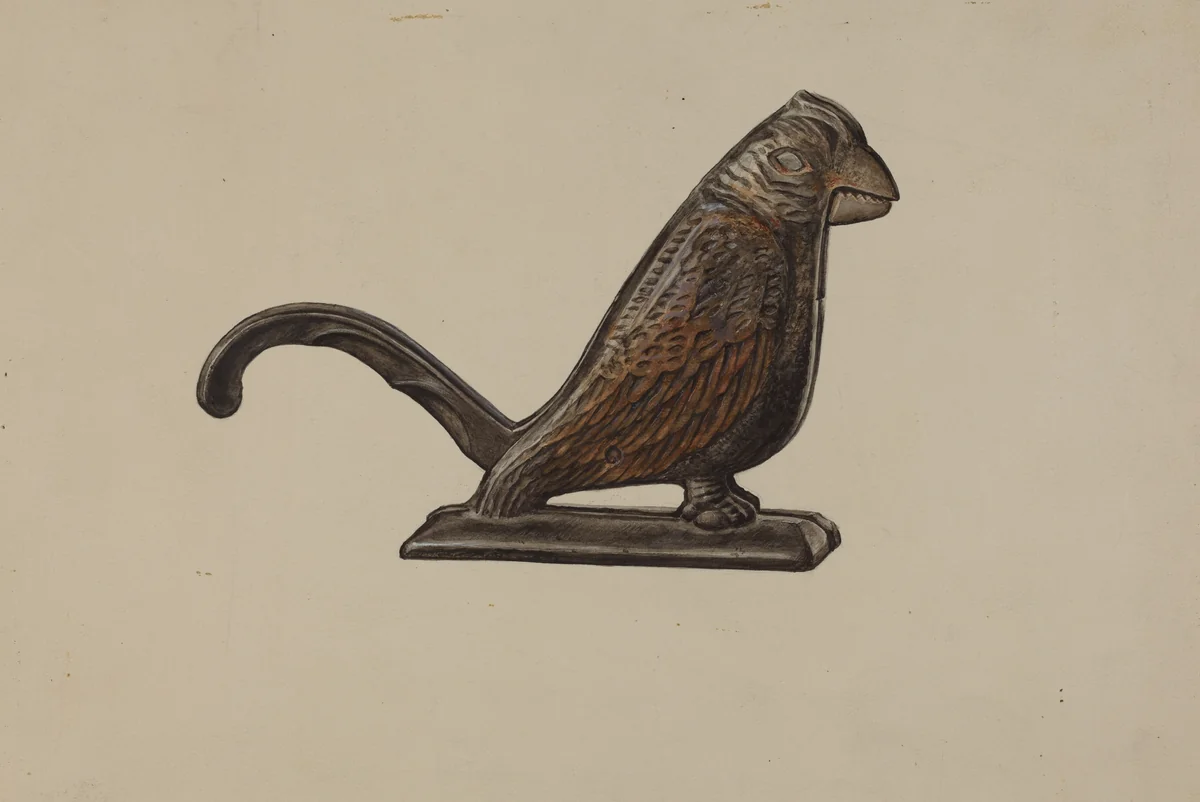 Nutcracker by Frank McEntee, index of american design, 1937