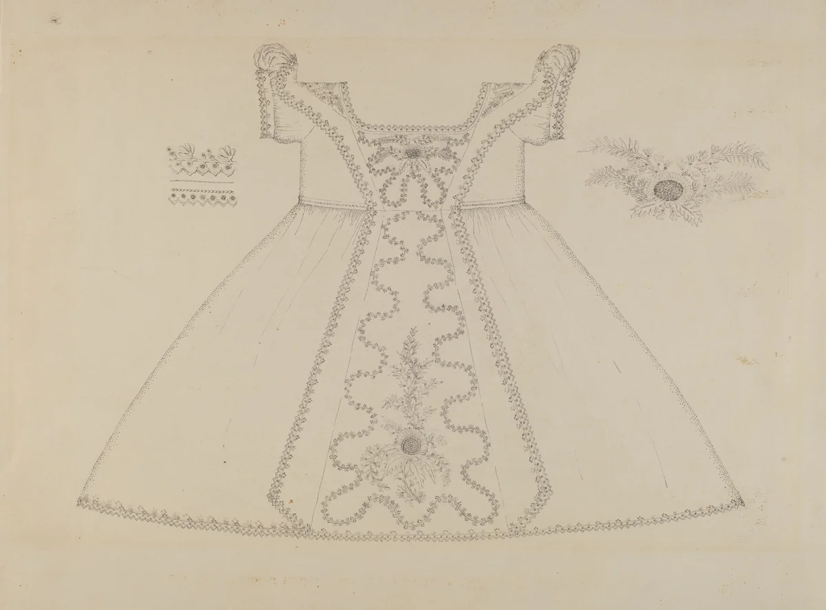 Child's Dress by Evelyn Bailey, index of american design, 1937