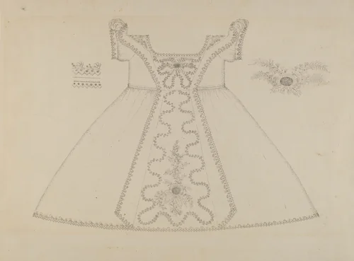 Child's Dress by Evelyn Bailey, index of american design, 1937