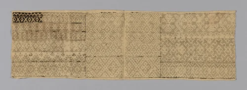 Sampler by Spain, textile, 1801-1900