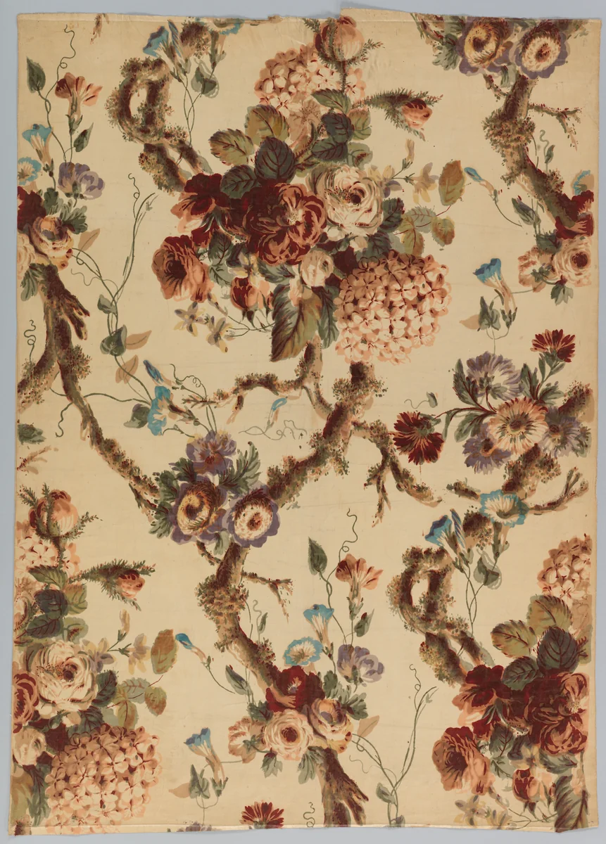 Piece by Stinton Bros., textile, 1851-1872