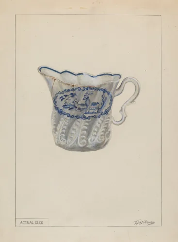 Creamer by Thomas Holloway, index of american design, 1936