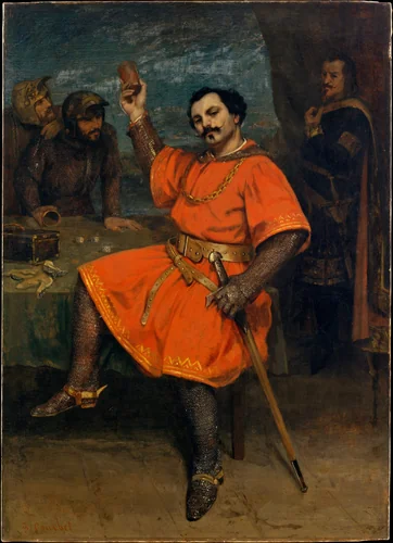 Louis Gueymard (1822–1880) as Robert le Diable by Gustave Courbet, painting, 1857
