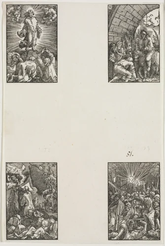 The Fall and Redemption of Man by Albrecht Altdorfer, print, 1510-1520