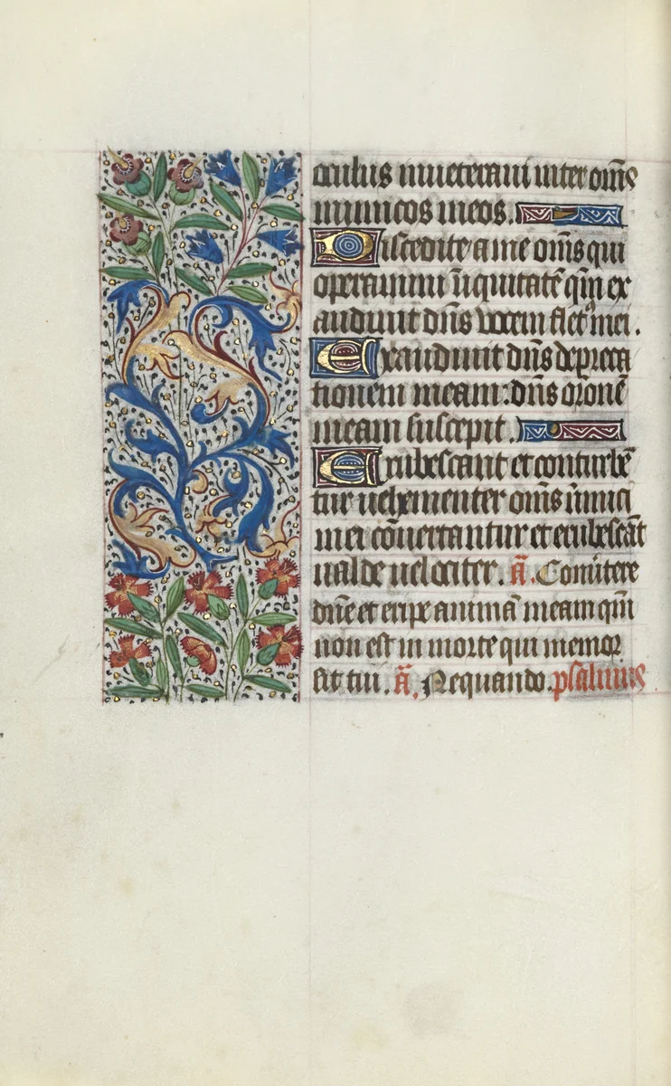Book of Hours (Use of Rouen): fol. 112v by Master of the Geneva Latini, book, 1465-1475