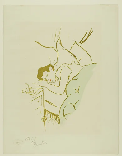 Your Mouth by Henri de Toulouse-Lautrec, print, 1893