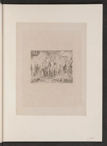 Job and His Family Restored to Prosperity by William Blake, portfolio, 1825