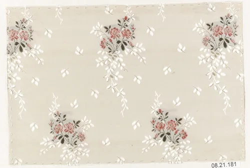 Textile sample by Unknown Designer, textile, 1900