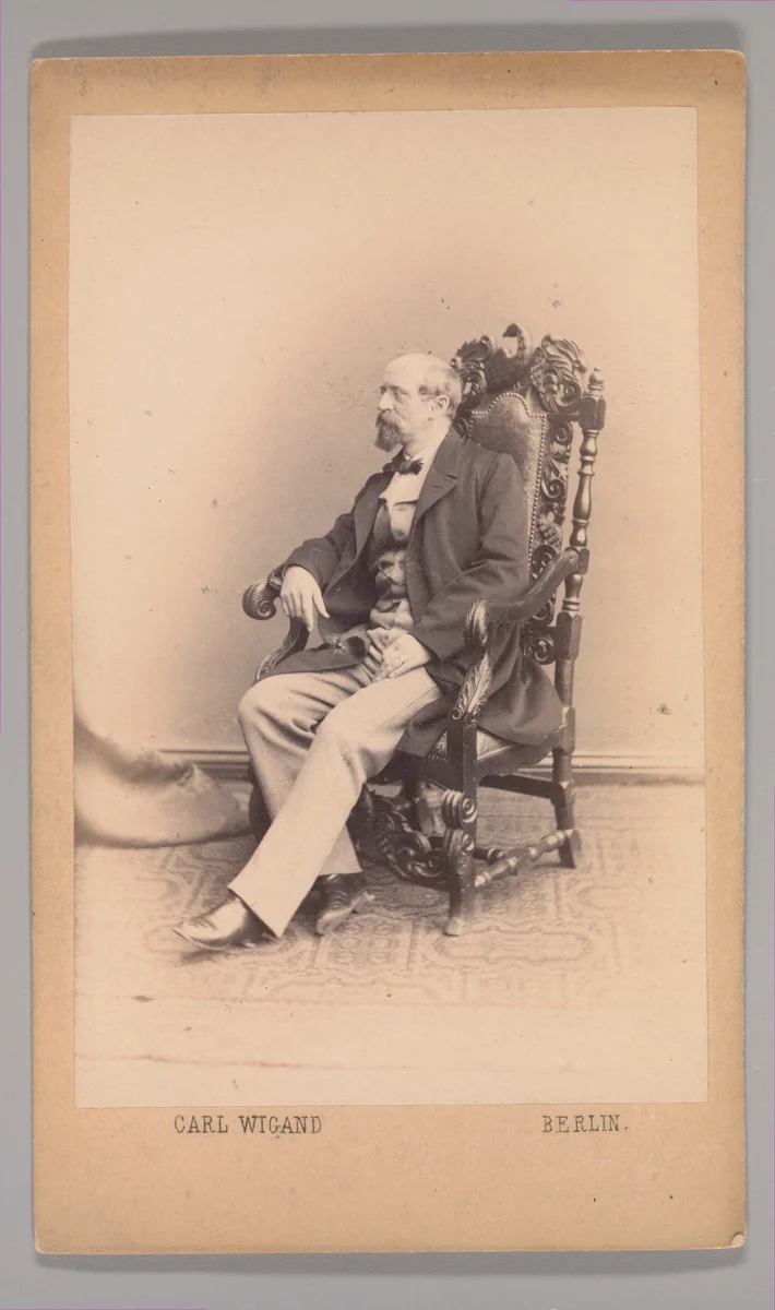 [Riefstahl ?] by Carl Wigand, photograph, 1860-1869