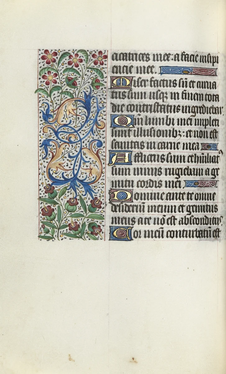 Book of Hours (Use of Rouen): fol. 83v by Master of the Geneva Latini, book, 1465-1475