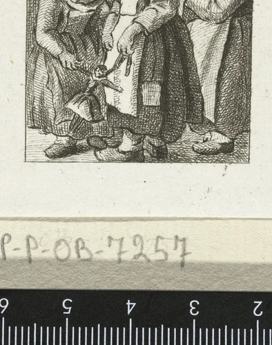 Spelende kinderen by Pieter de Mare, print, 1779