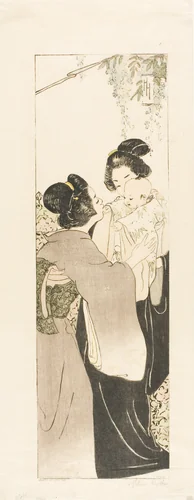 A Monarch of Japan by Helen Hyde, print, 1901