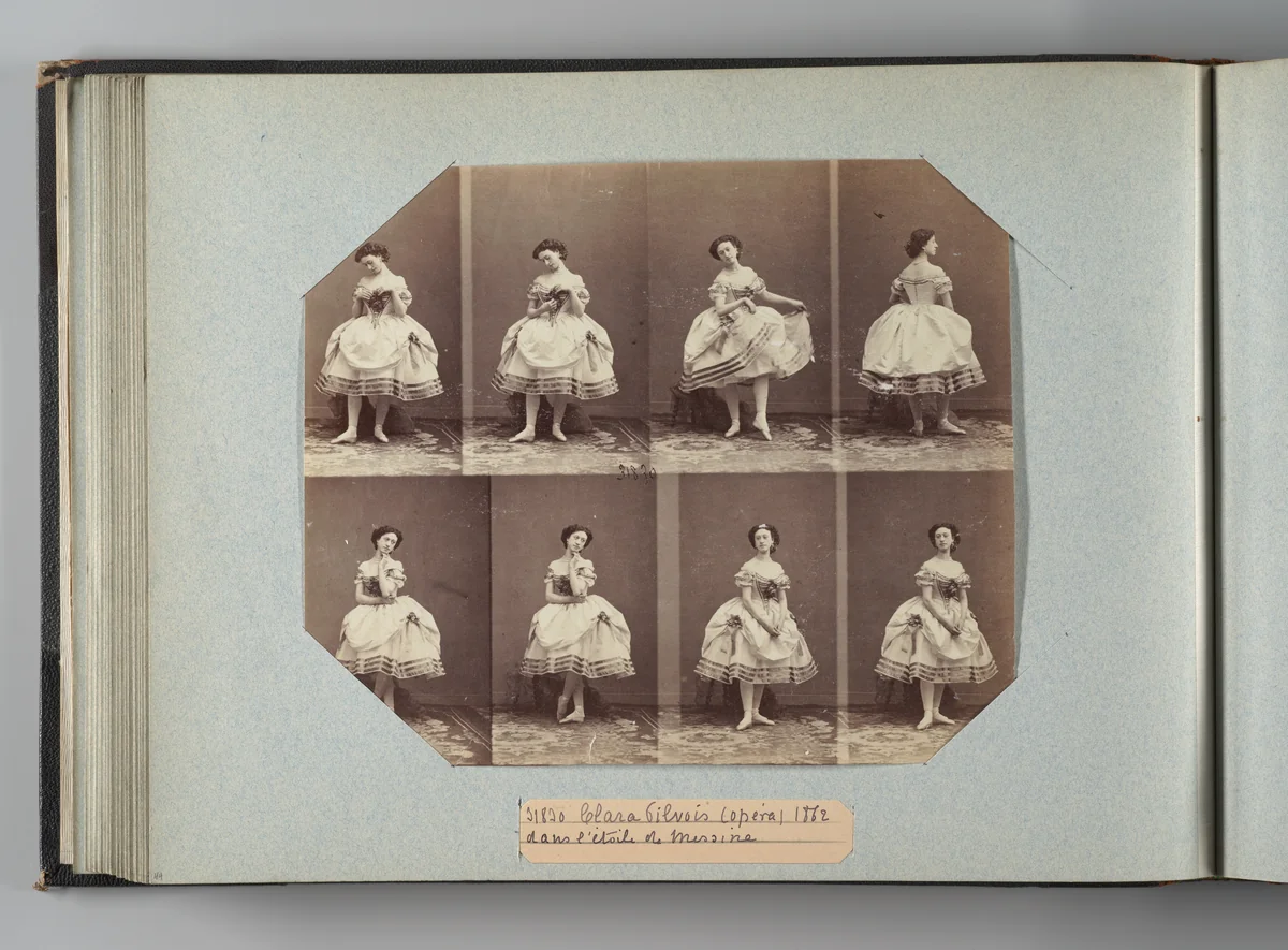 Clara Pilvois dans l'étoile de Messine by André Adolphe-Eugène Disdéri, photograph, 1862