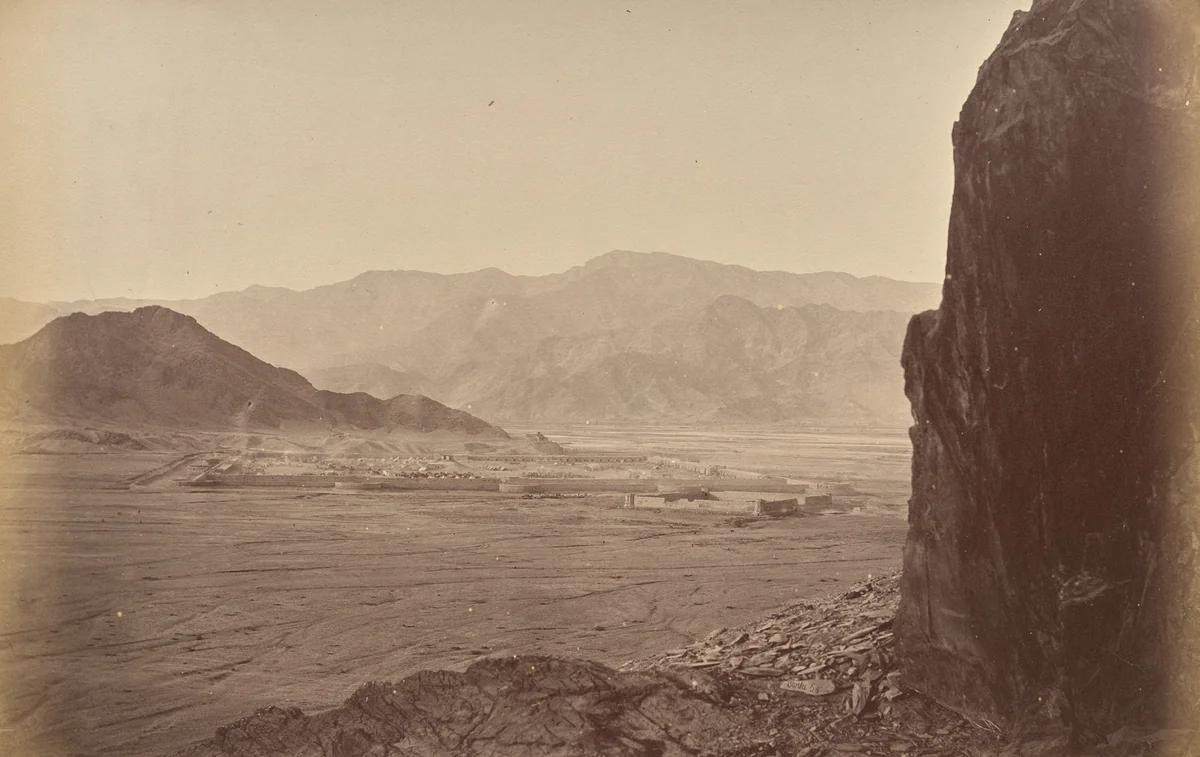 General View of Dakka by John Burke, photograph, 1878-1880