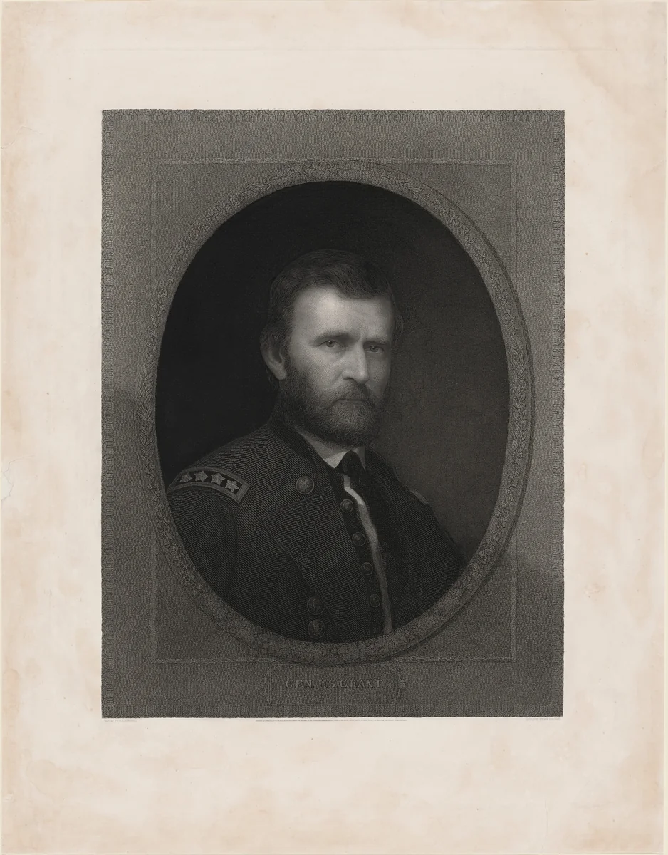 Gen. U.S. Grant by William Edgar Marshall, print, 1868