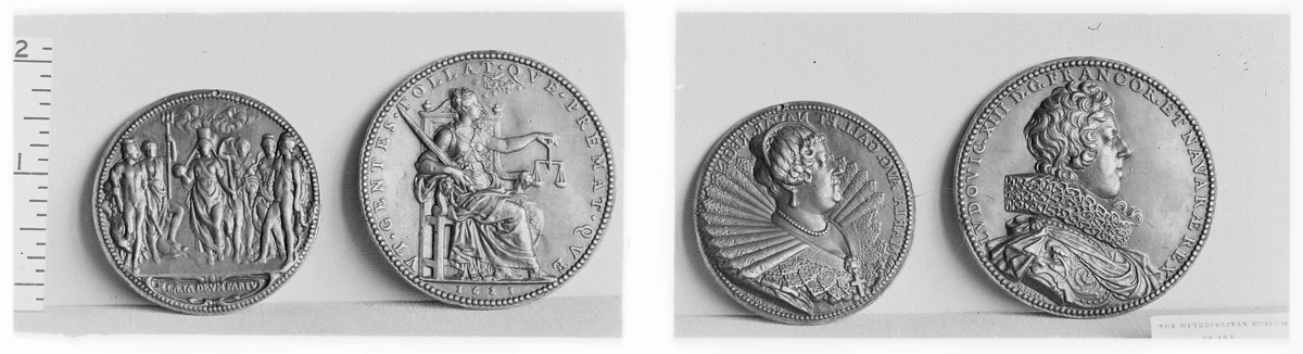 Marie de'Médicis, Queen Mother of France (b. 1573, r. 1610–42) by Guillaume Dupré, metalwork, 1624