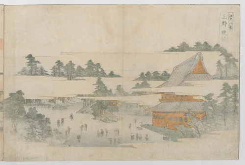 Eight Views of Edo (Edo Hakkei) 江戸八景 by Utagawa Toyohiro (歌川豊広), book, 1761-1781