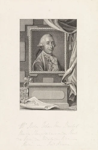 Portret van Pieter Johan van Berckel by Reinier Vinkeles, print, 1786-1809