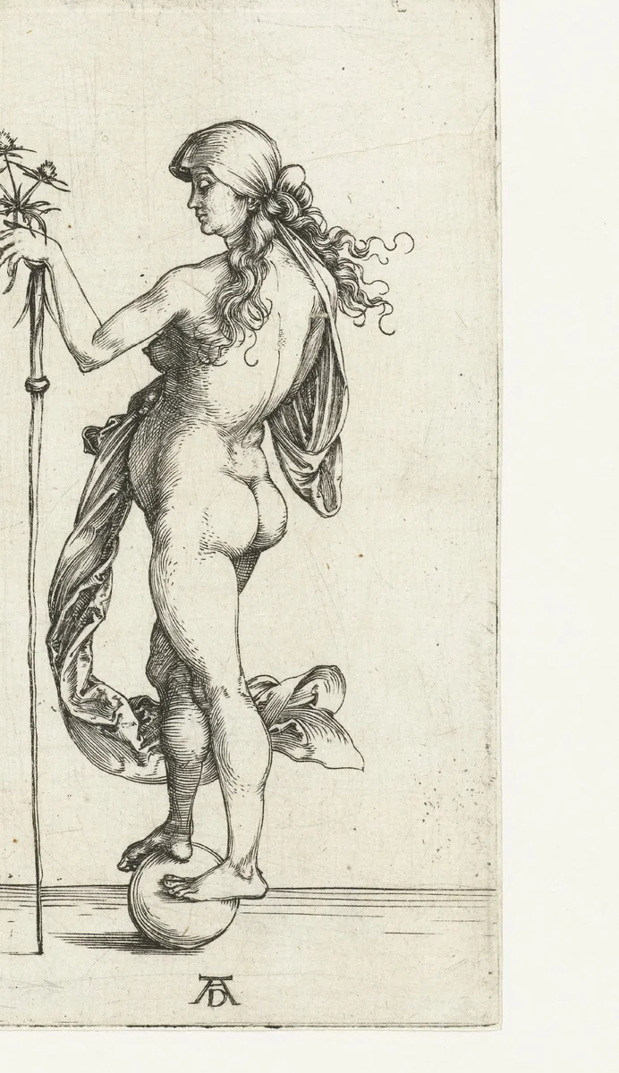 Fortuna by Unknown, print, 1493-1498