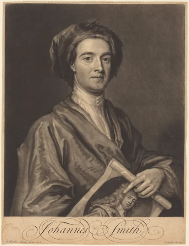 John Smith by John Smith, Sir Godfrey Kneller, print, 1716