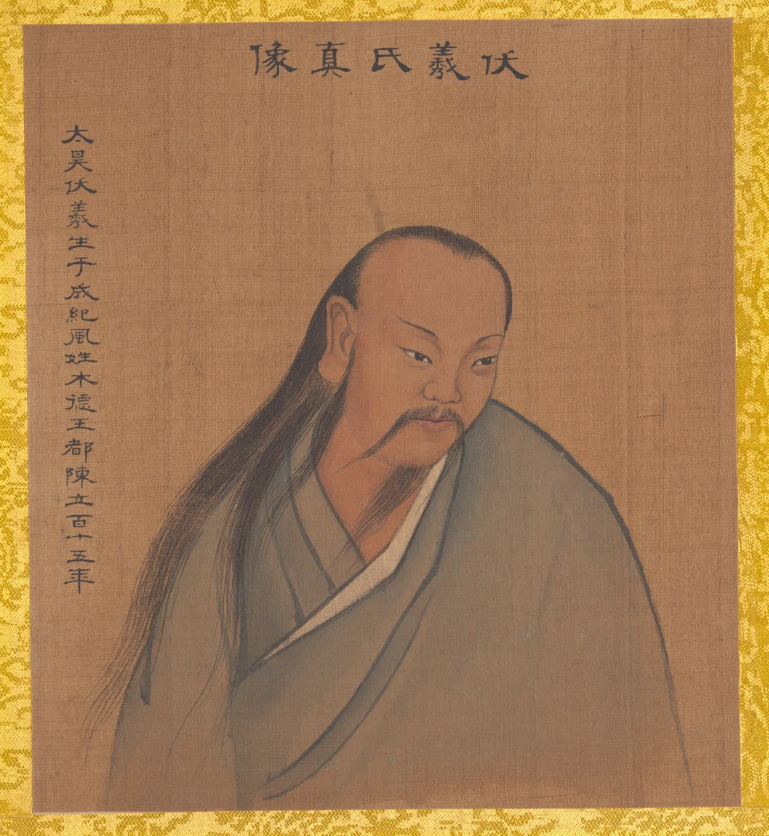 Portraits of Emperors of Successive Dynasties by Unidentified Artist, painting, 1900-1933