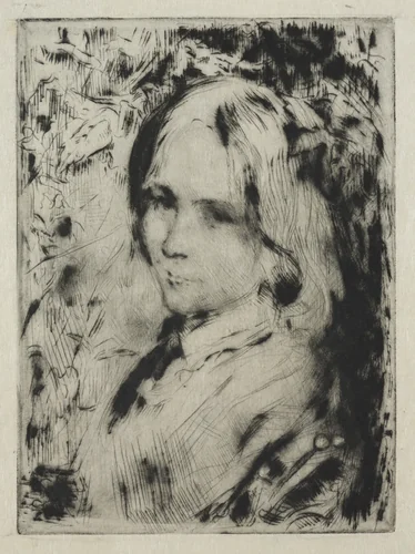 Quand tu seras fleur devenue by Charles Albert Waltner, print, 1905