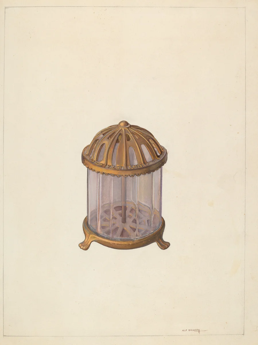 Crystal Bank by Alf Bruseth, index of american design, 1938