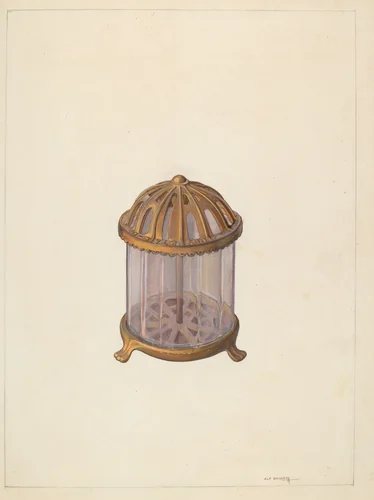 Crystal Bank by Alf Bruseth, index of american design, 1938