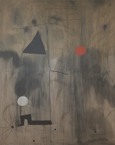 The Birth of the World by Joan Miró, painting, 1925