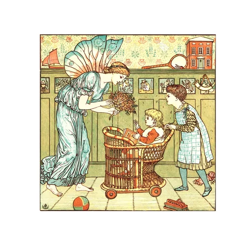 Walter Crane's Painting Book by Walter Crane, book, 1884-1900