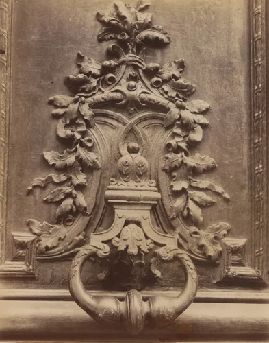 Hôtel d'Epernon, 110 rue Vieille-du-Temple by Eugène Atget, photograph, 1901