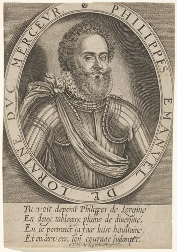 Philip Emanuel de Loraine by Thomas de Leu, print, 1560-1620