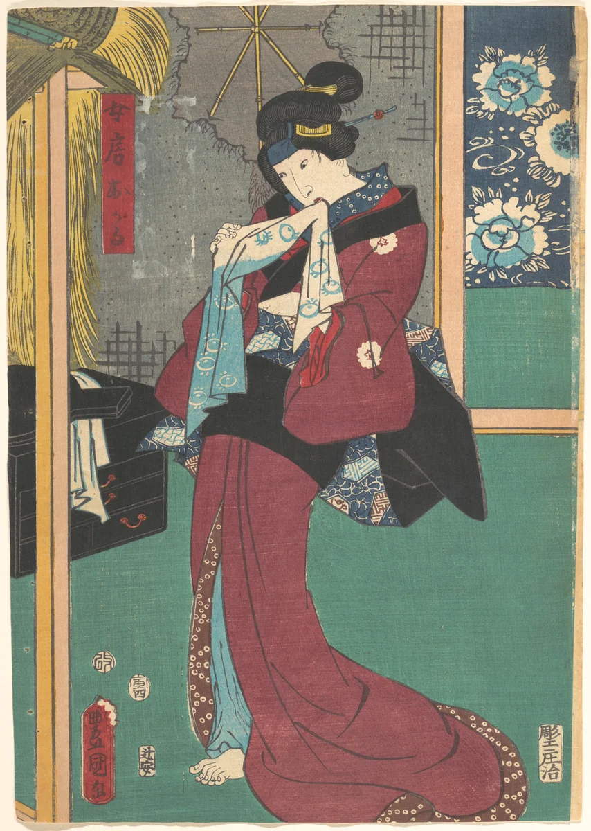 Print by Utagawa Kunisada (歌川国貞), print, 1800-1865