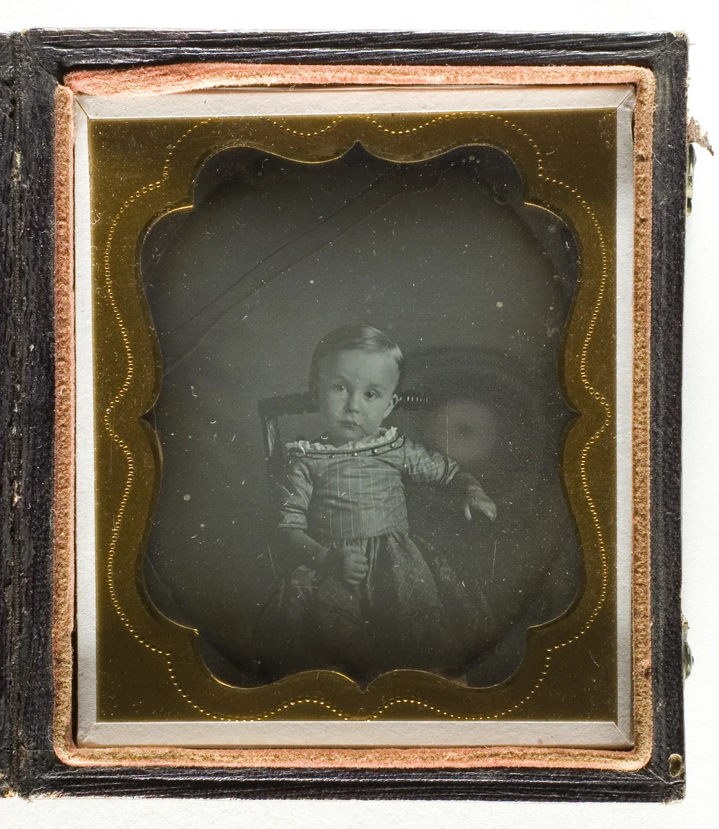 Eben Matthews as a Child by Artist Unknown, photograph, 1839-1860