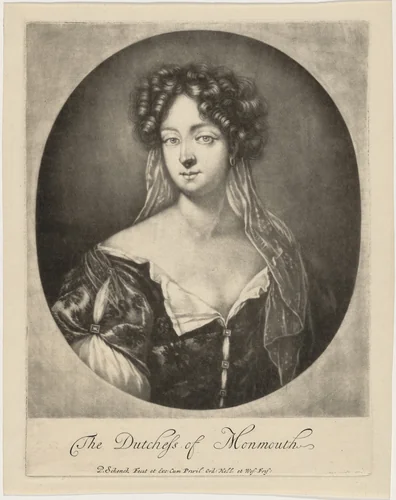 Ann, Wife of James Scott, Duke of Monmouth and Buccleuch by Pieter Schenck
Sir Godfrey Kneller, print, 1660-1719
