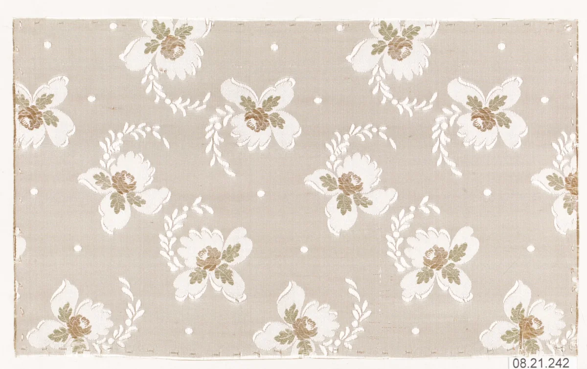 Textile sample by Unknown Designer, textile, 1900