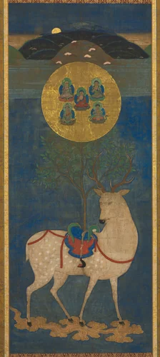 Kasuga Deer Mandala by Unknown, painting, 1336-1499