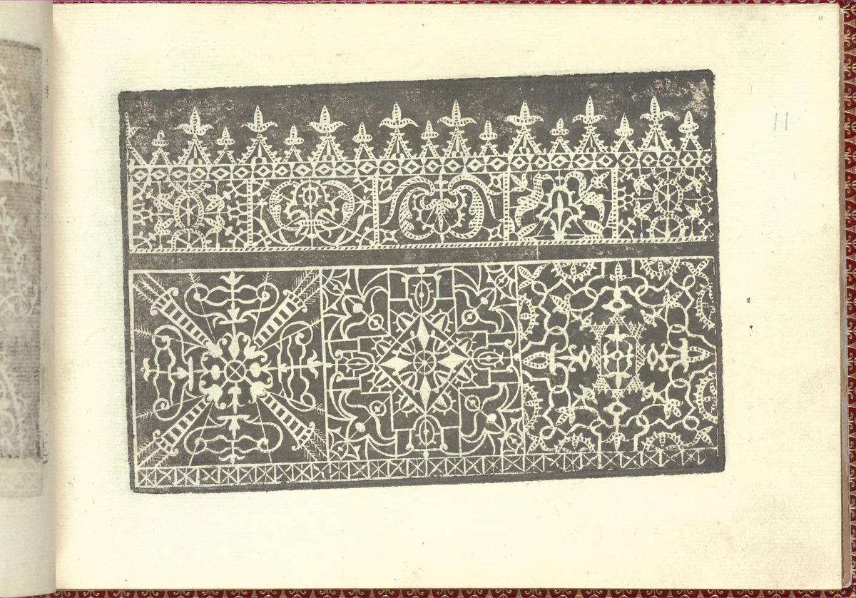 Corona delle Nobili et Virtuose Donne: Libro I-IV, page 11 (recto) by Cesare Vecellio, book, 1601